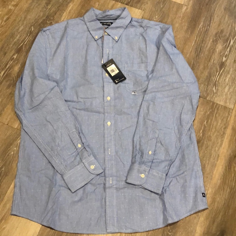 NEW - Chaps Button Down Shirt - Size L